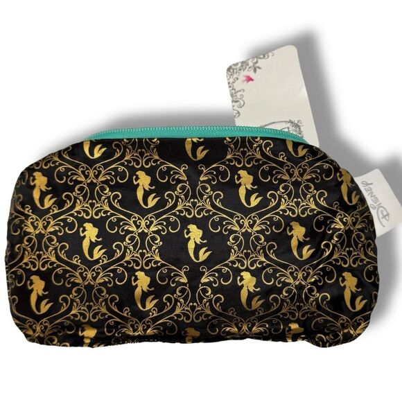 Disney The Little Mermaid I’m Actually A Mermaid Teal Clutch Wallet wShell Charm - Picture 7 of 9